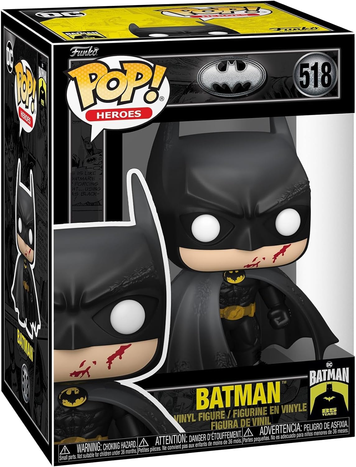Amazon.com: POP DC Heroes: Batman's 85th Anniversary - 1989 Batman
